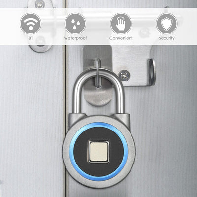 Smart Keyless Lock Waterproof APP Fingerprint - Amazing gizmos
