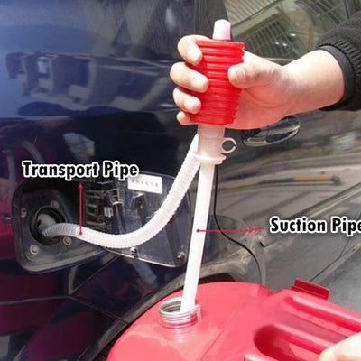 Universal Car Manual Hand Oil Siphon Pump Hose Gas - Amazing gizmos