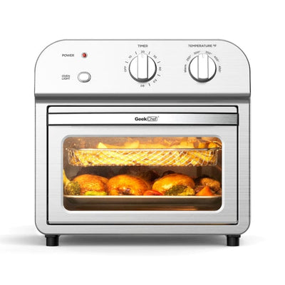 Stainless Steel Geek Chef Air Fryer Toaster Oven Airfryer Countertop - Amazing gizmos