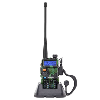 Baofeng UV-5R Walkie Talkie with Power Adapter - Amazing gizmos