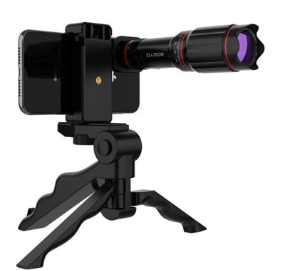 Ultra Crystal HD 32x Zoom Telescope Mobile Phone Camera Lens Set - Amazing gizmos
