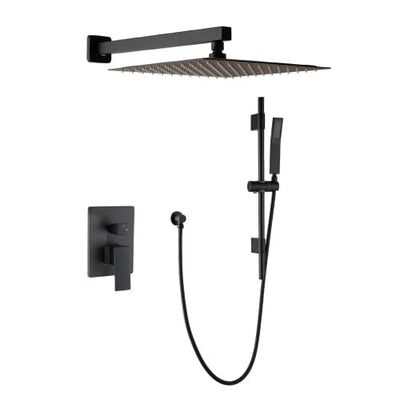 12" Rain Shower Head Systems Wall Mounted Shower - Amazing gizmos